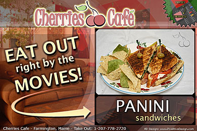 Cherries Panini Sandwiches