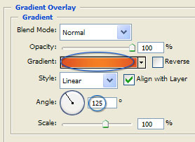 RSS Gradient Overlay Settings