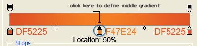 RSS Gradient Settings
