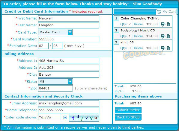 Flash Store Checkout