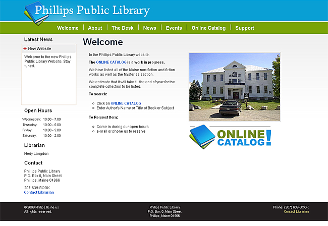 library page
