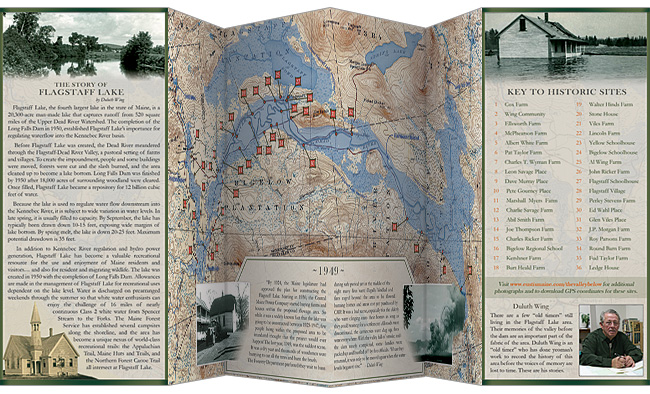 Valley Below Brochure Back