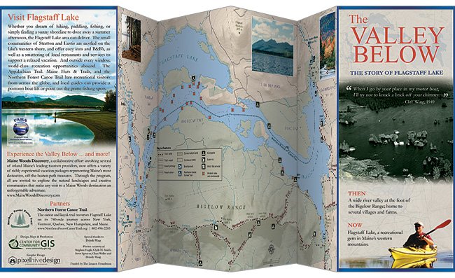 Valley Below Brochure Front