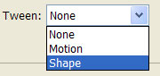Shape Tween